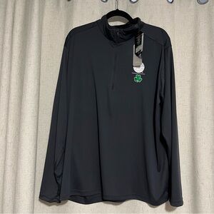 Antigua Black NHL Bruins Celtics Quarter Zip